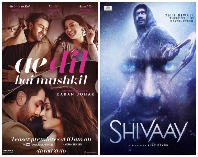Box Office Report: Close call in the clash, but Karan's ADHM leads over Ajay's Shivaay!